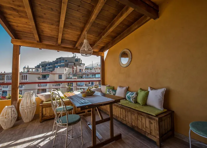 Con Terraza Y Vistas Al Mar Apartman